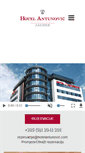 Mobile Screenshot of hotelantunovic.com
